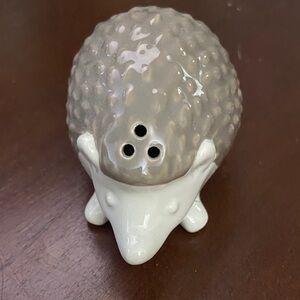 Ceramic Hedgehog Salt Shaker